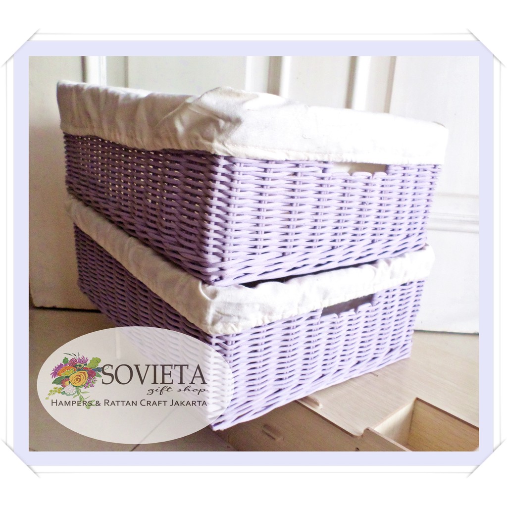 kEranjang Rotan Kotak storage rottan Shopee Indonesia kEranjang Rotan Kotak storage rottan Shopee Indonesia