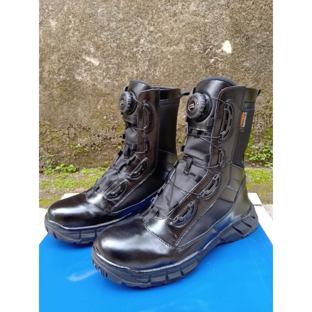 SEPATU PDL MILITER SYSTEM TALI PUTAR NEW CAANGGO MILITERY