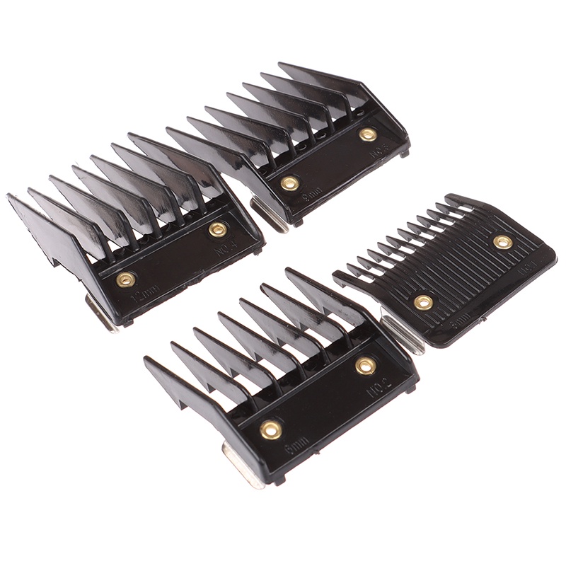 4pcs Sisir Panduan Untuk Alat Cukur Rambut Universal