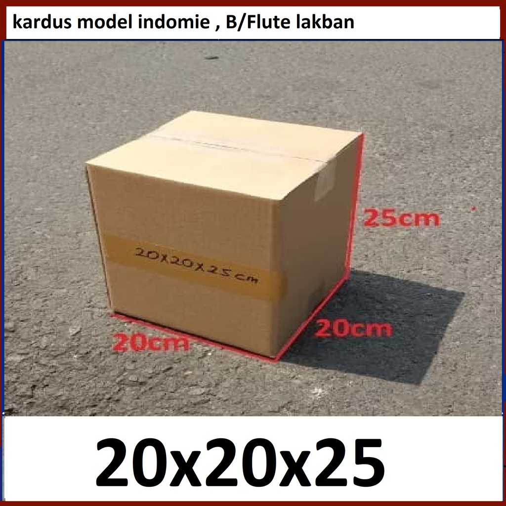 Kardus 20x20x25 cm IND