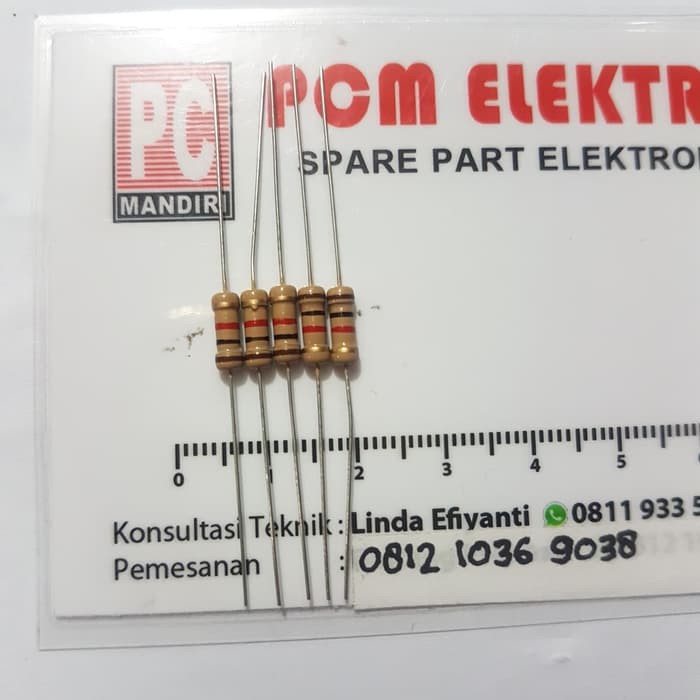 New Resistor 050 1/2 W 1kiloohm 1Kohm 100pc