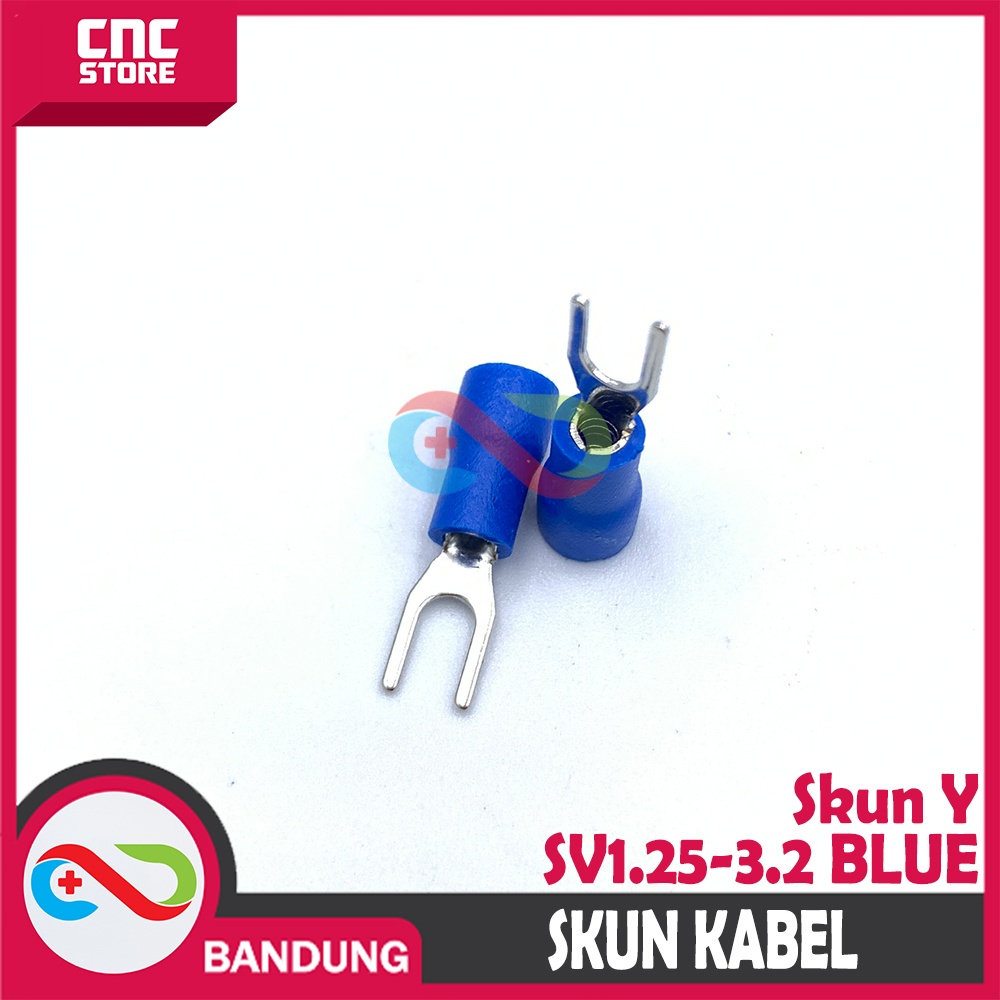 SKUN Y SKUN GARPU CONNECTOR KABEL SV1.25-3.2 BLUE