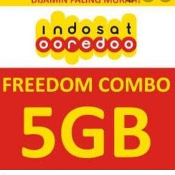 VOUCHER INDOSAT FREEDOM 5GB