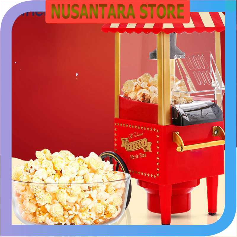 

NS - Qitherm Mesin Carnival Electric Popcorn Maker Hot Air 1200W - PM-2800 - NUSANTARA STORE