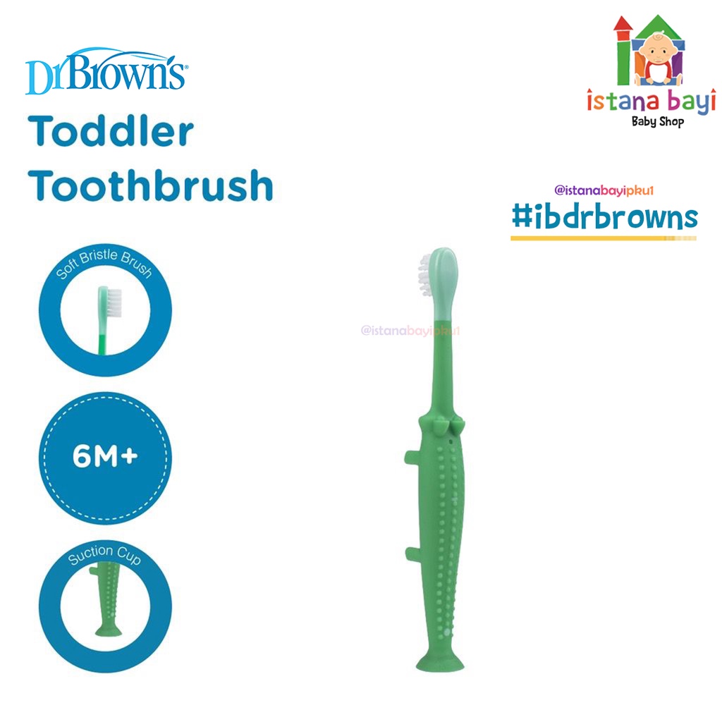 Dr.Brown’s sikat gigi / Dr.Brown's Toothbrush /Sikat Gigi Bayi HG059