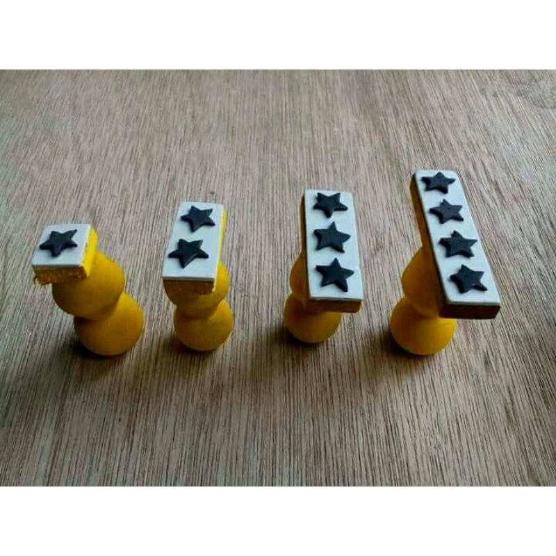 

Stempel Penilaian Stempel Bintang penilaian TK isi 4pcs