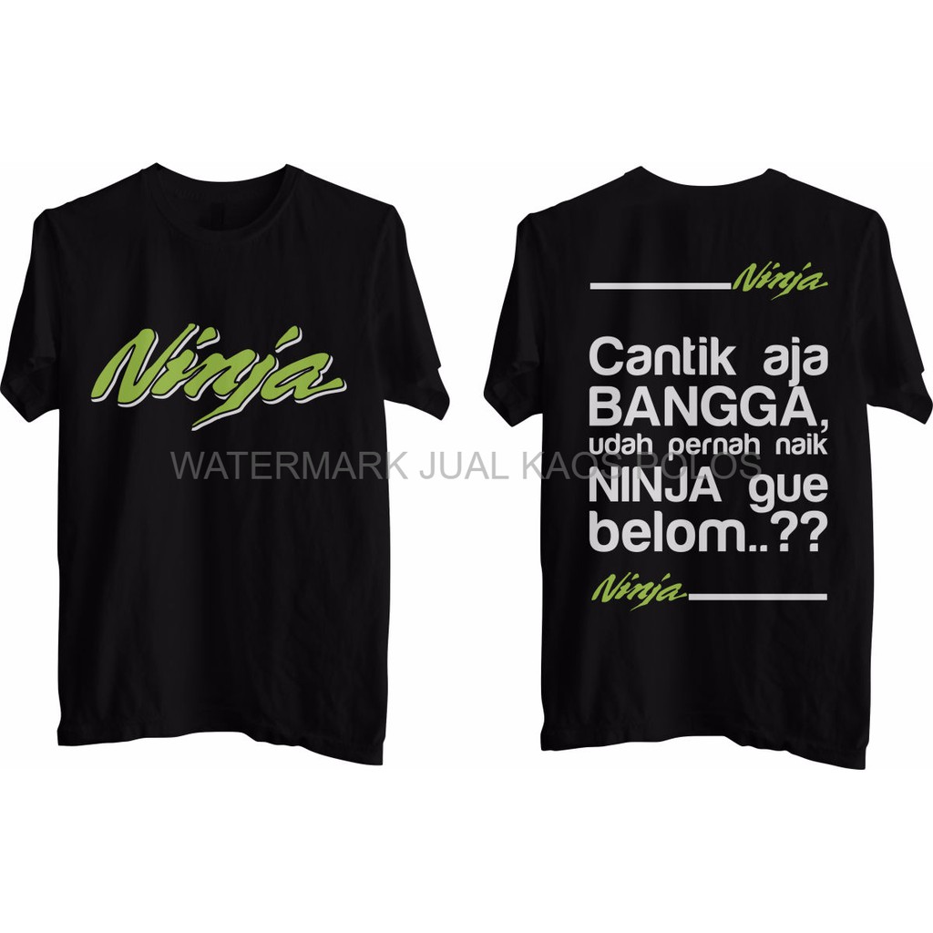 Kaos Kawasaki Ninja 250 Hobi Kami Shopee Indonesia