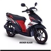 STIKER/STRIPING FULL BODY YAMAHA MIO GT 2014 HITAM