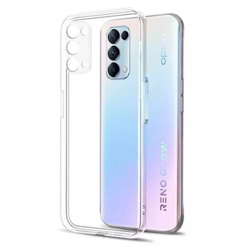 Clear Case Tebal Transparant Oppo A7/A5S/A12/F9/ A15/A15S/A16/Reno 4/ 5/ 6/ 7z/ A96/Bening HD Transparan