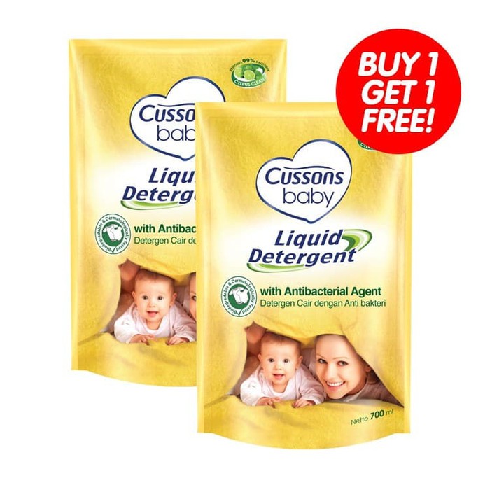 CUSSONS BABY LIQUID DETERGENT 700ML / BUY 1 GET 1