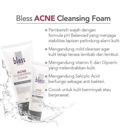 Bless Acne Cleansing Foam