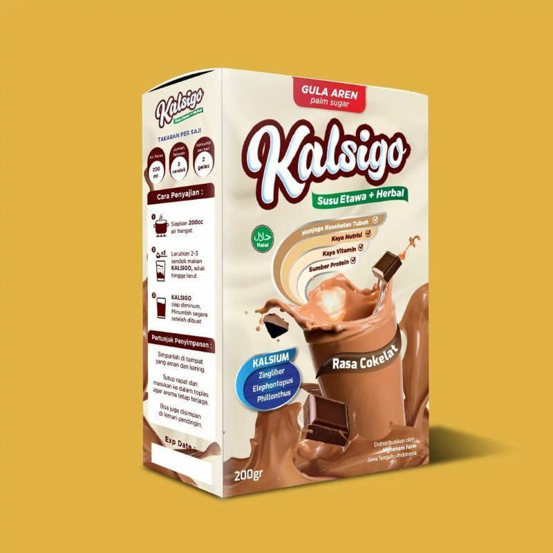 

Kalsigo susu etawa Rasa Coklat