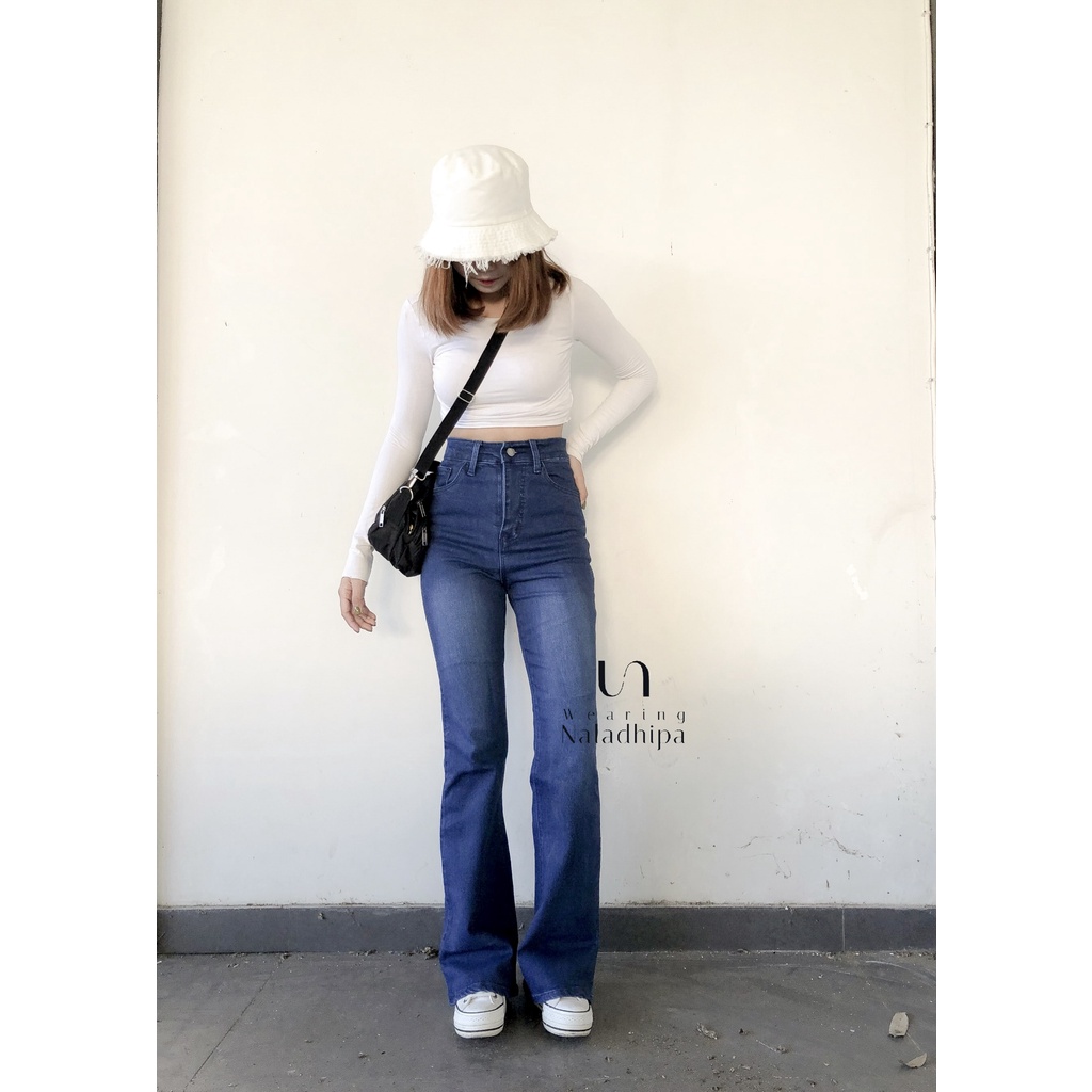 Kezia Cutbray Pants - Highwaist Jeans Cutbray