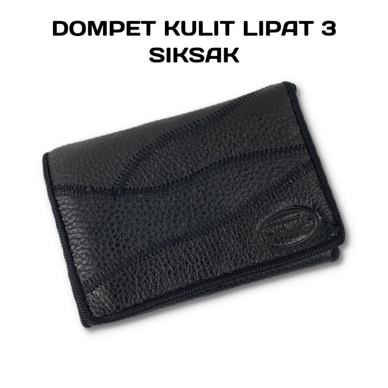 DOMPET PRIA KULIT ASLI LIPAT 3 SIKSAK DOMPET PRIA MURAH MERIAH DOMPET PRIA LIPAT DOMPET LIPAT KULIT