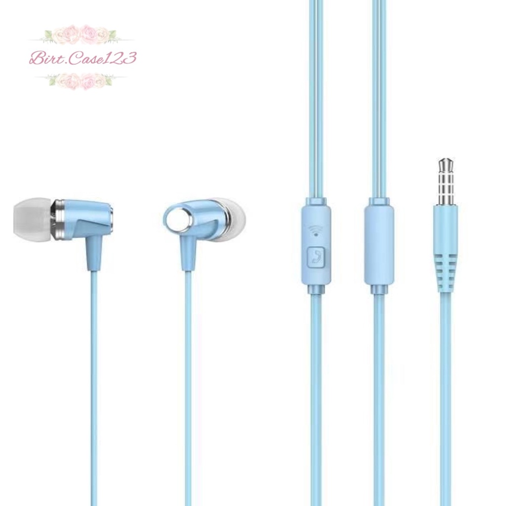 EARPHONE HEADSET HF HEADSFREE MACARON PISTON SUPER BASS DI666 FOR OPPO SAMSUNG VIVO XIAOMI INFINIX REALME BC6335