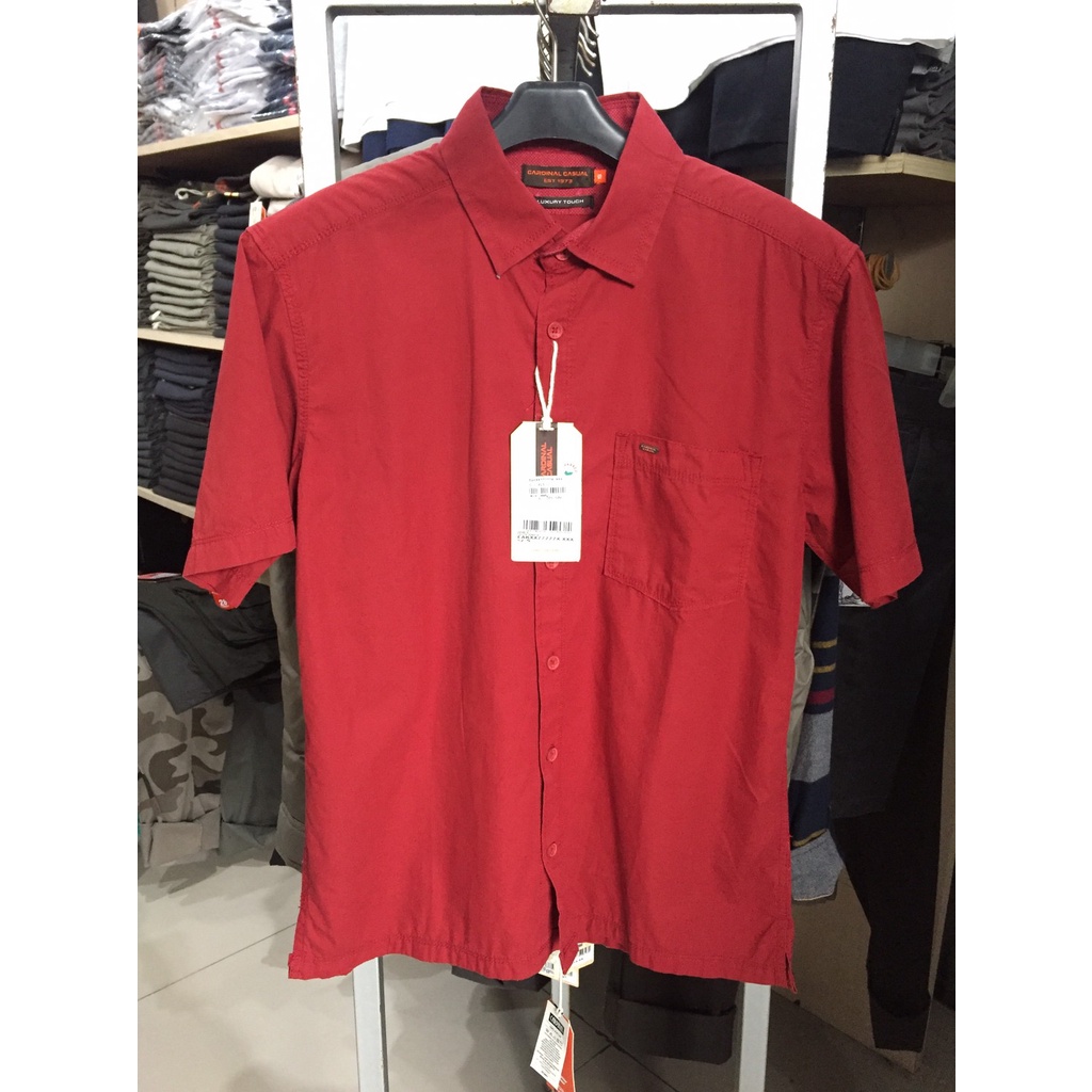 Kemeja Polos PriaCardinal Original