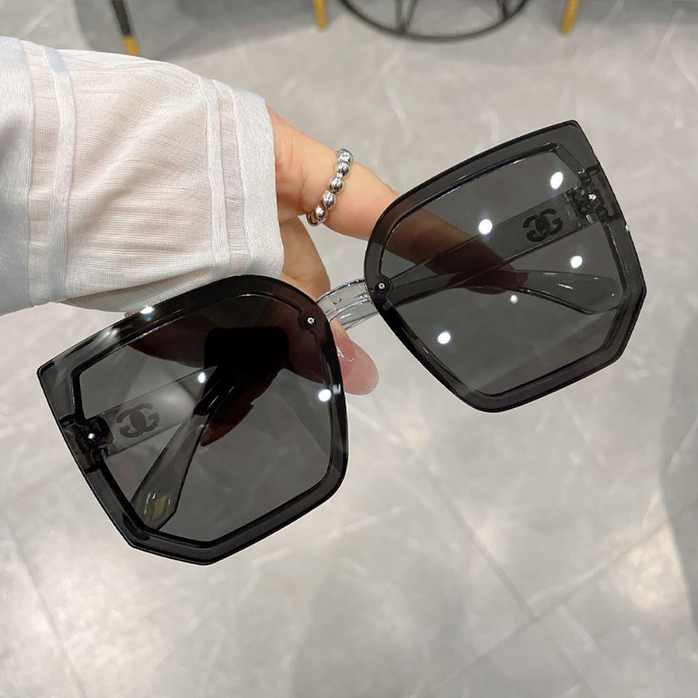 [Elegan] Square Sunglasses Geometrical Glasses Anti Radiasi UV Protection Protection Glasses Pria Wanita Korea Kacamata Anti Radiasi Untuk Wanita Sale Women Glasses