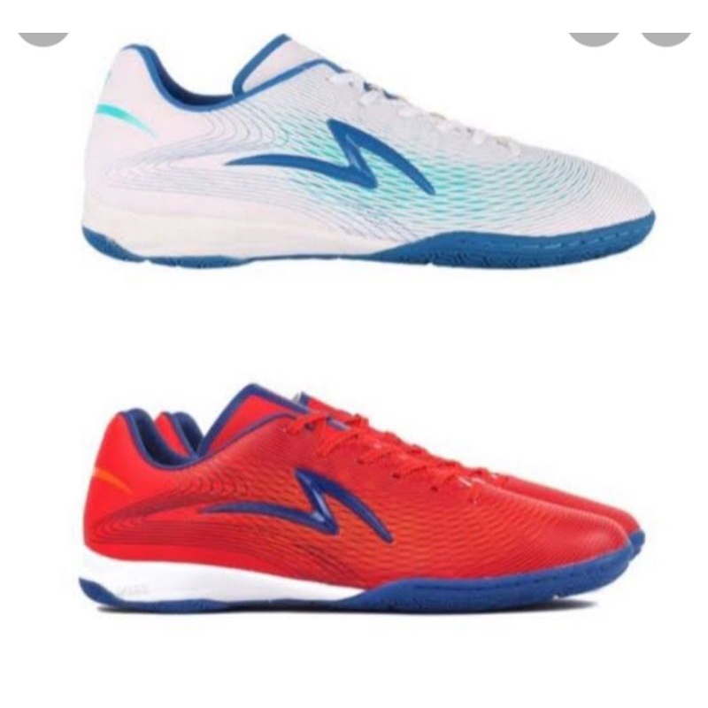 SPECS LIGHTSPEED ULTRA IN WHITE RED / SEPATU FUTSAL SPECS ORIGINAL / SEPATU OLAHRAGA ORI