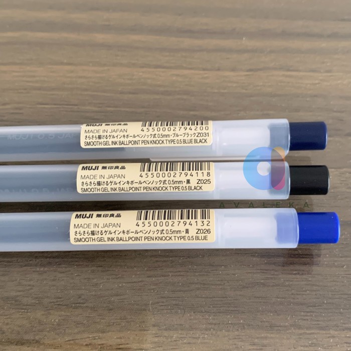 

Hot Sale Muji Gel Ink Ballpoint Knock Type 0.5 Mm Promo