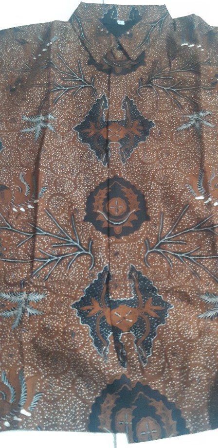 Ada Big Size Xxxxl 5xl_  Temurun Irengan Kemeja Batik Pria Lengan Pendek Terlaris