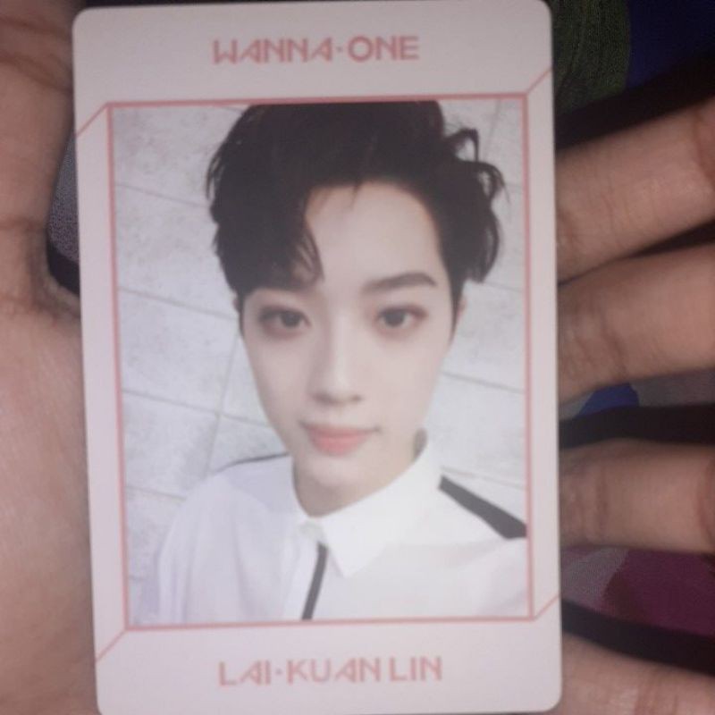 photocard pc Guanlin Kuanlin undivided official Wanna One