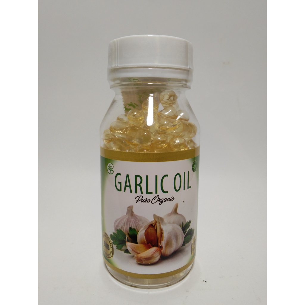 Garlic Oil Organic isi 100 kapsul | SAB