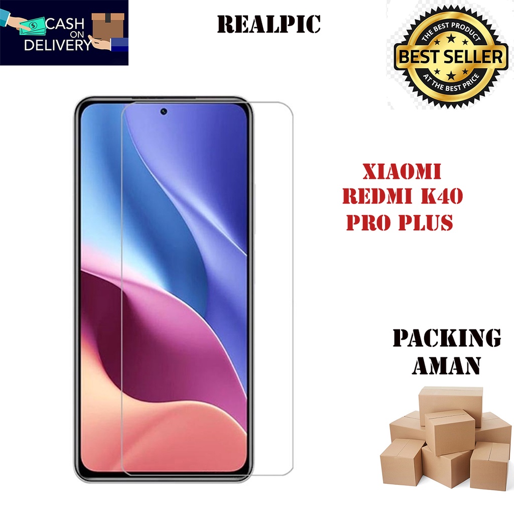 Tempered Glass Xiaomi Redmi K40 Pro Plus Screen Protector Anti Gores