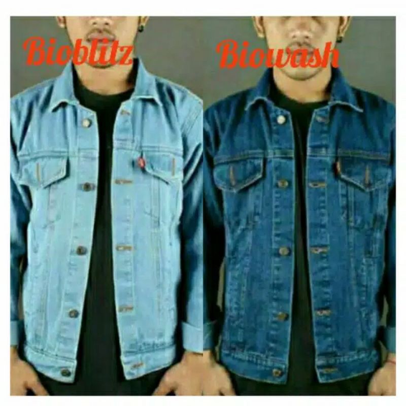 JAKET JEANS PRIA/ JACKET DISTRO / JAKET COWO ITEM BEST SELLER PREMIUM MURAH
