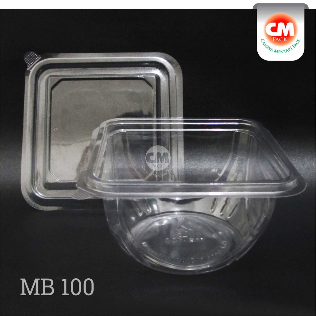 

MANGKOK PLASTIK 500ML + TUTUP MB 100( ISI 20 PCS )