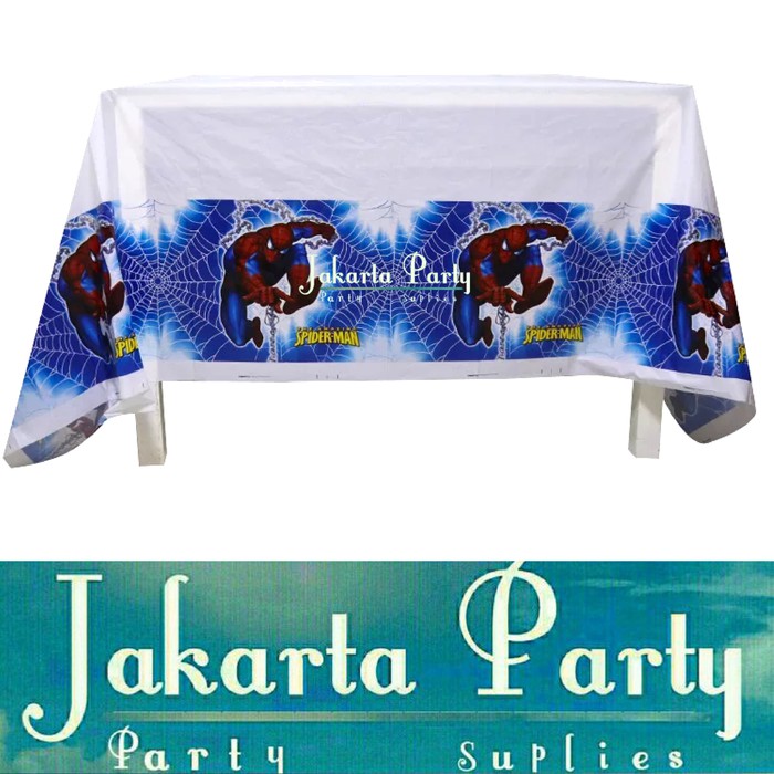 Table Cover Motif Spiderman / Taplak Meja Karakter Spiderman