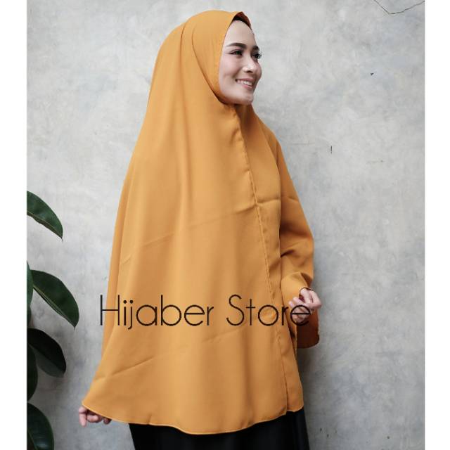 Jilbab / Hijab JUMBO NON PET - Kerudung Khimar instan Syar'i