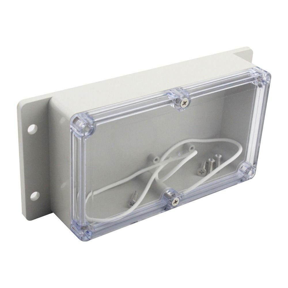 Populer Junction Box Plastik Waterproof Enclosure Transparan Penutup Kotak Proyek Listrik