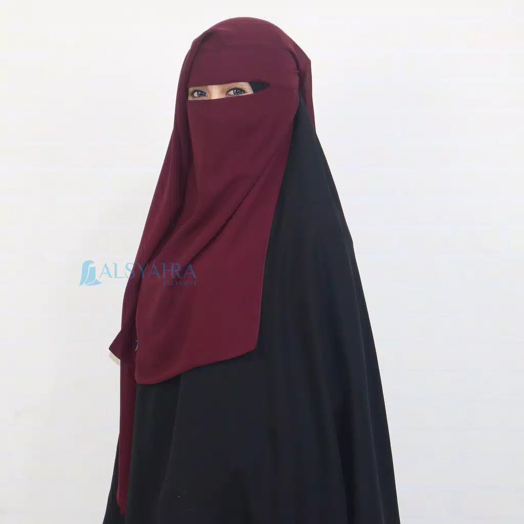 Alsyahra Exclusive Niqab Yaman Sifon Premium