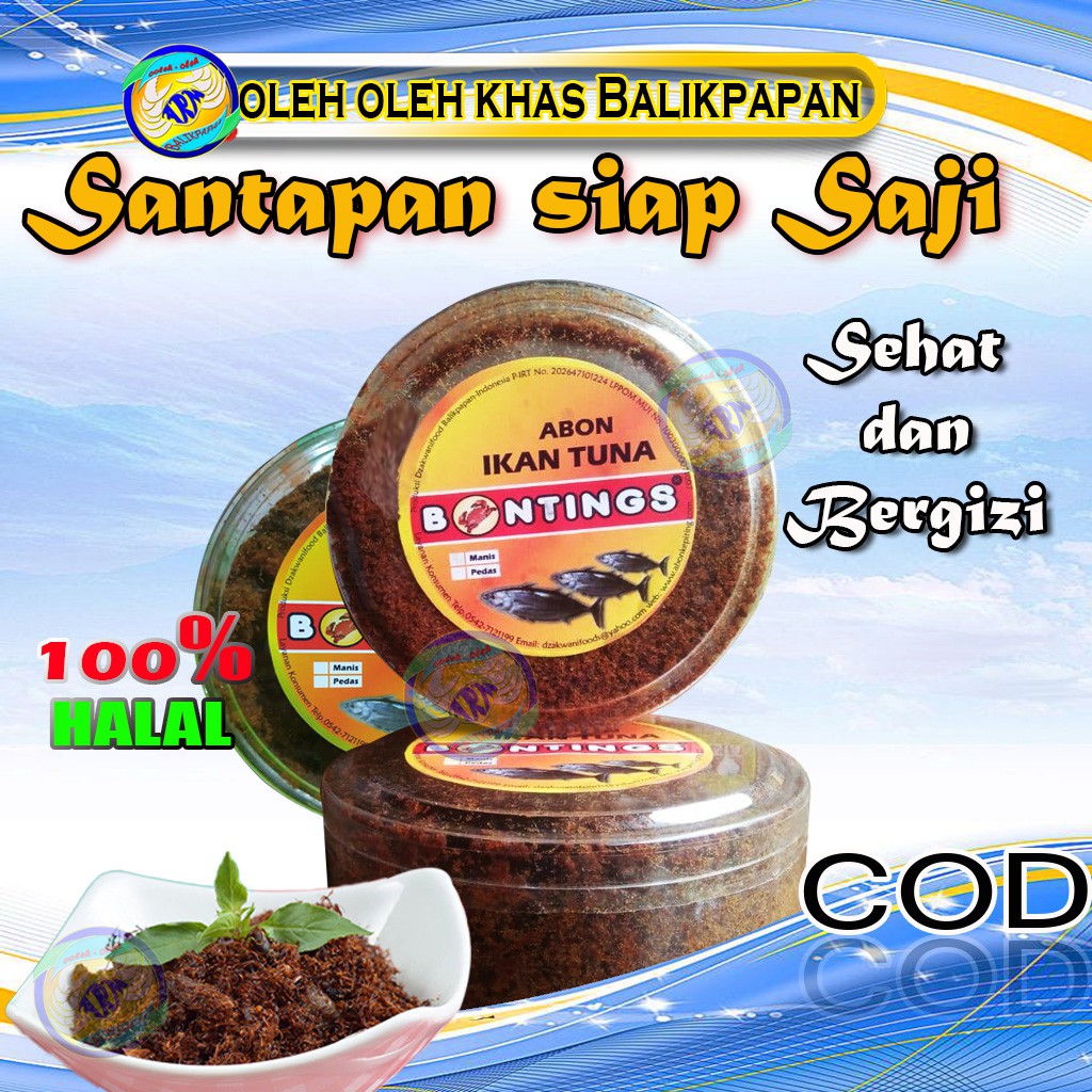 

Abon siap saji halal abon ikan tuna bontings