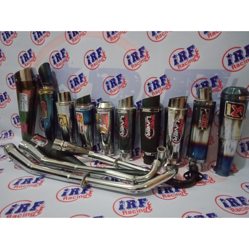 knalpot racing header silincer untuk semu motor matic,bebek
