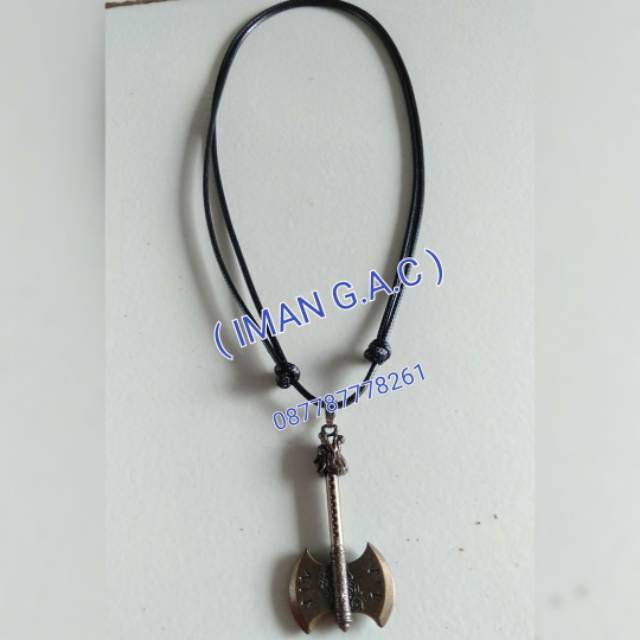 Kalung kampak /kalung fashion peria