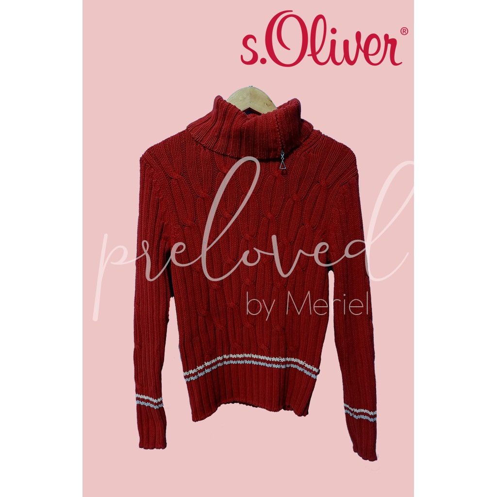 Sweater Baju Hangat s.Oliver Original (PRELOVED)