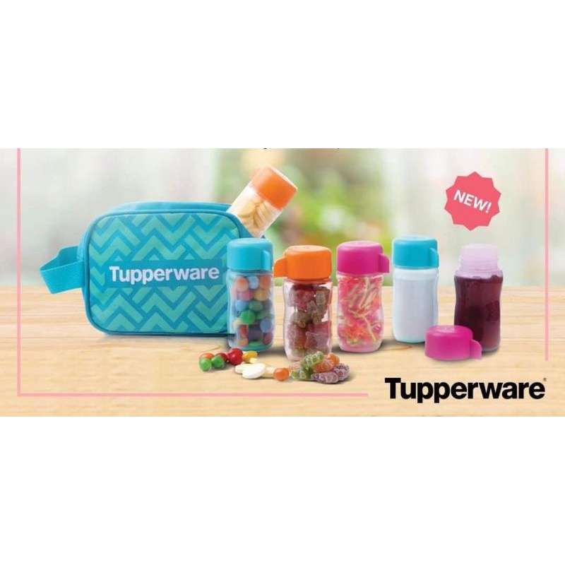 Colorful Mini Bottle Set Tupperware