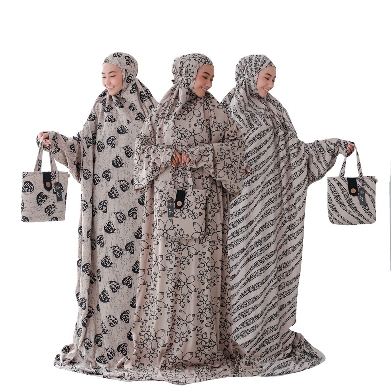 Mukena Terusan Hadramaut Premium Milo 6-2