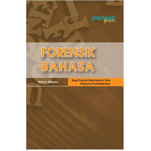 READY STOCK BUKU FORENSIK BAHASA BY WAHYU WIBOWO ORIGINAL PENTAS GRAFIKA