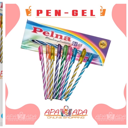 

Apazada - Pulpen Pelna 1 Lusin / Pen Ulir / Pen Lilin Murah Berkualitas Bisa Cod