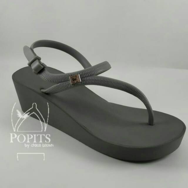 Popits Coco slingback wedges 5cm