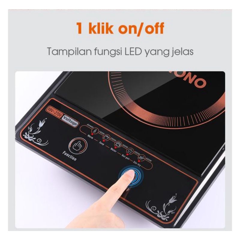 SAMONO KOMPOR INDUKSI LISTRIK WS-01
