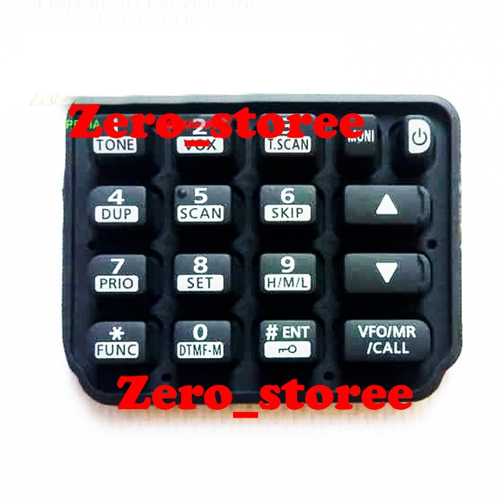 Keypad HT ICOM IC V80 U80 Tombol HT Icom IC-v80 V-U80 ICOM KIPET HT WALKIE Talkie karet Pencetan V80 ICOM Angka ICOM