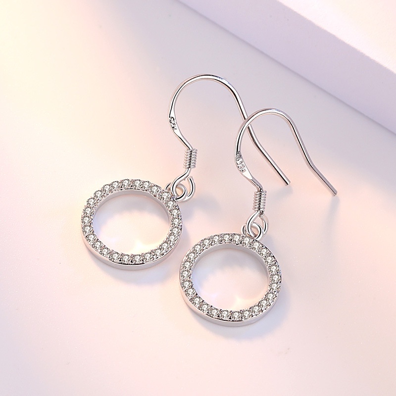 Anting Perak 925 Wanita Bintang berujung lima Perhiasan Fashion EH00021