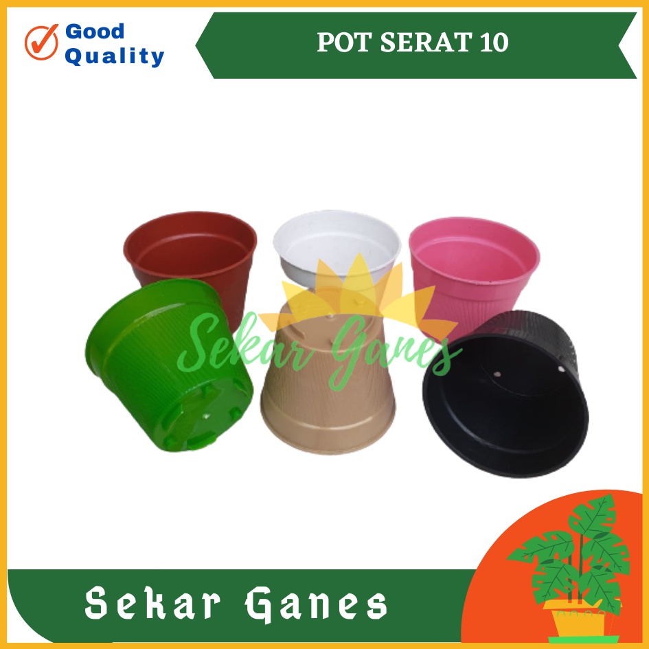 POT ES KRIM GOL 10 CM  TANAMAN HIAS BUNGA ARTIFICIAL