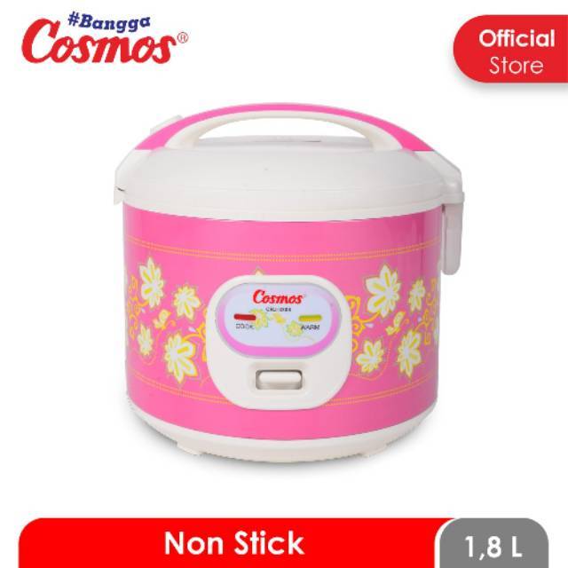 3 kg pemanas nasi penanak nasi Cosmos CRJ-3306 - Rice Cooker 1.8 L (Low Watt)