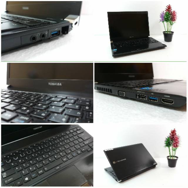 [Bekas Pakai] - Laptop Toshiba dynabook R732 Core i5 Gen 3 SSD 120GB