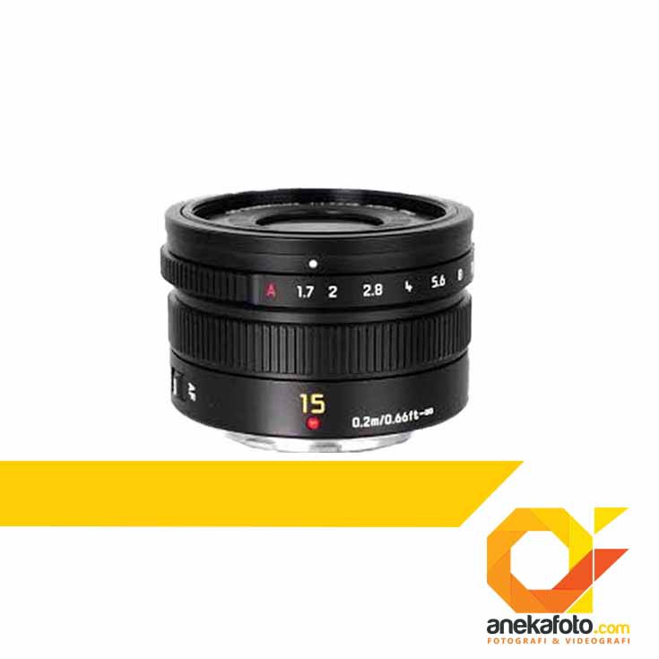 Panasonic Lensa 15mm f/1.7 ASPH