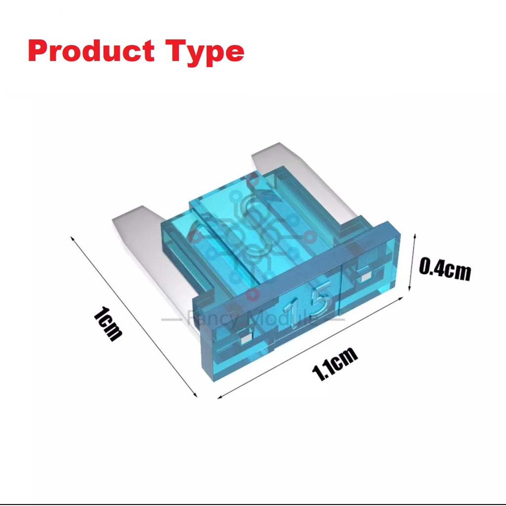 Sekering Fuse Micro Mobil Berbagai Macam Ukuran Ampere